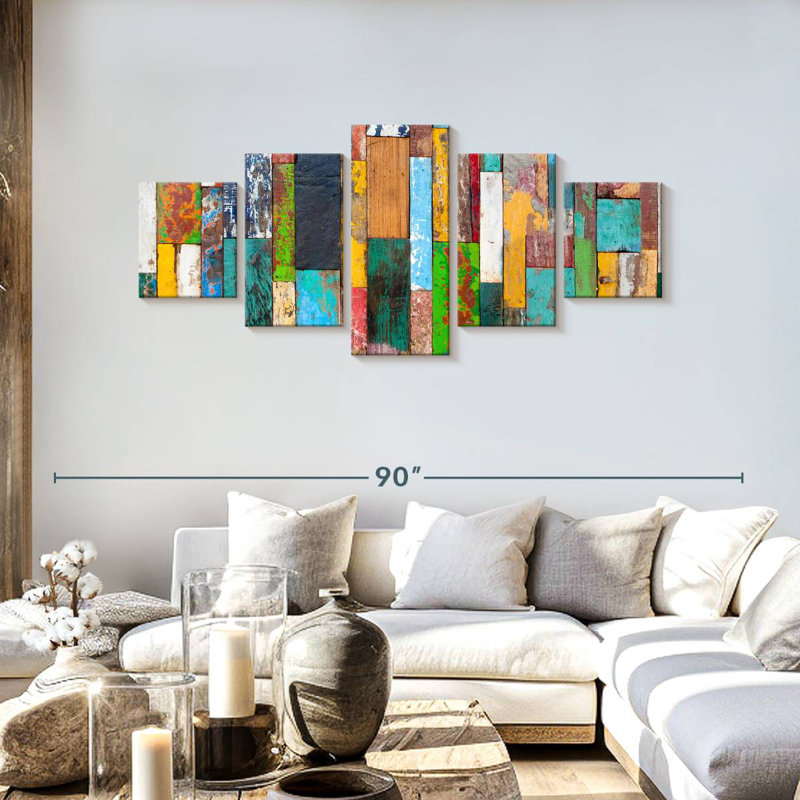 Retro, 30" H x 68" W