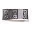Cuisinière à double combustible ILVE Nostalgie II Series 60 po avec 9 brûleurs scellés et plaque de cuisson (propane liquide, porte pleine)-141111728-141111743