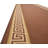 Anti Slip Low Profile Solid Orange Color Custom Size Runner Rug for Hallway Stairway Entryway Kitchen-1927326399