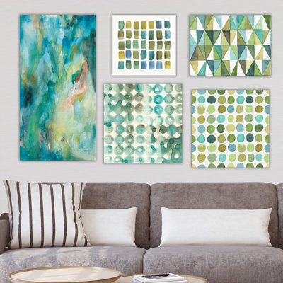 " Geometrical Collection " 5 - Pieces