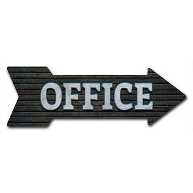 Information Desk 2 x 8 Black Acrylic - Office Desk Accessories Décor Designs ByLITA Color: Clear