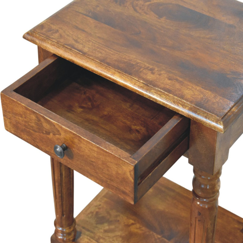 Side Table with Storage