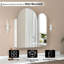Adau 610mm W 700mm H Frameless Medicine Cabinet Mirror 5 Fixed-1286576840
