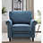 Lyme Velvet Chesterfield Chair-1508564841