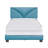Boyd Sleep Cornerstone Upholstered Faux Leather Platform Bed, Adjustable Height Headboard, Box Spring Required-82004445-82004447