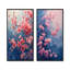 Ensemble de 2 pièces de fleurs de cerisier roses et grises-919495650-919495667