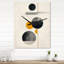 Illustration géométrique circulaire minimale I - horloge murale moderne abstraite-99632988