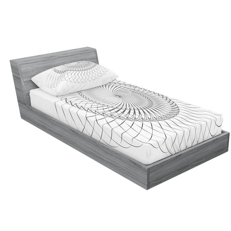 Microfiber Sheet Set, Twin XL Sheet Set with Fitted Sheet