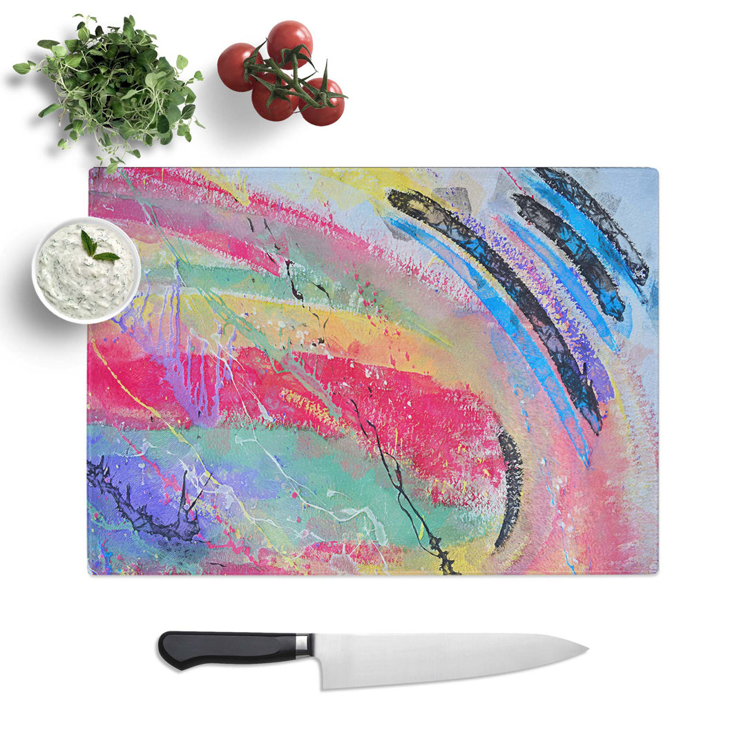 Glass in A Trance in Abstract Chopping Board