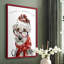 «Have a Fetching Christmas», reproduction encadrée - bois massif-1327376129-1327376132