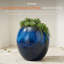Pot à fleur rond non émaillé-17840264