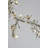 Eclectic 10 Light Crystal Branch Chandelier