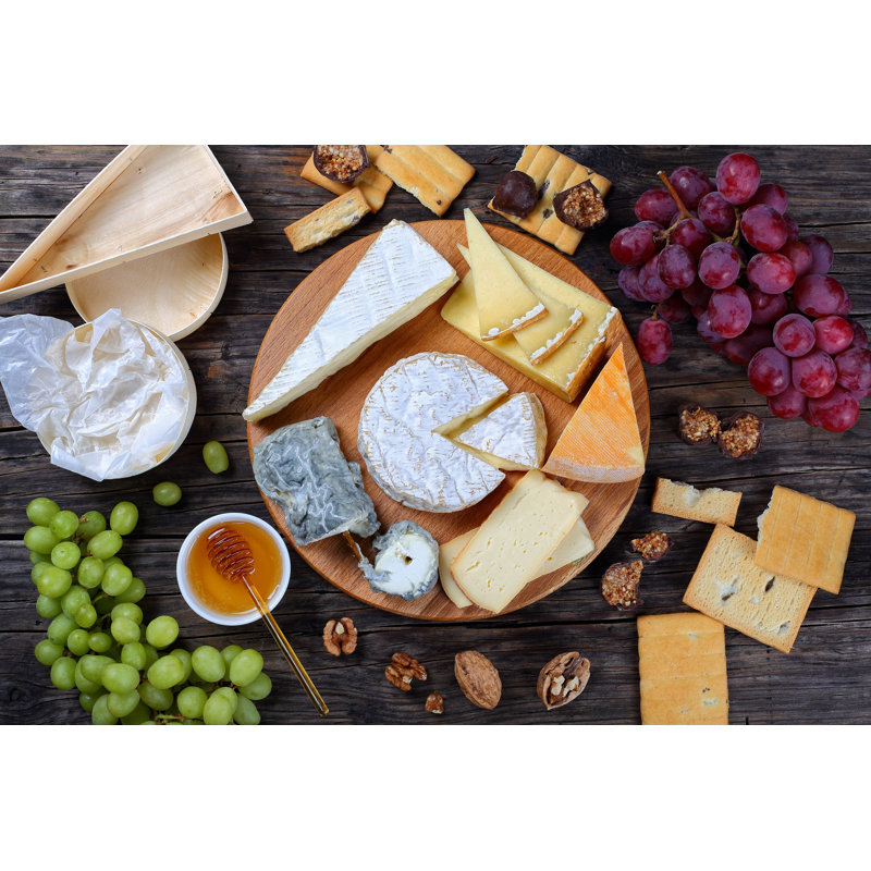 «Cheese Plate» - Photographie sur toile tendue, H 8 po x l 12 po