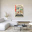 Natural Beauty Birds Abstract Contemporary Wall Art Print 1 Piece Wrapped Canvas Wall Art-154407454