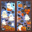 Décoration d'Halloween pour fenêtre