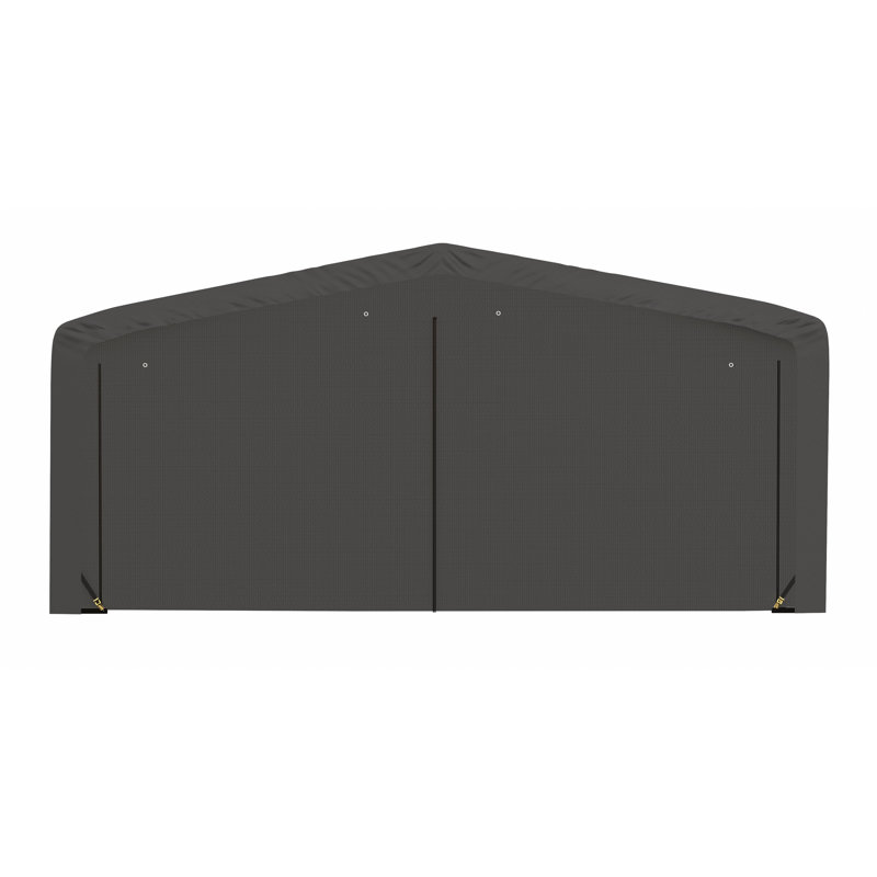 ShelterTube Wind and Snow-Load Rated Garage, 20x18x10 Grey