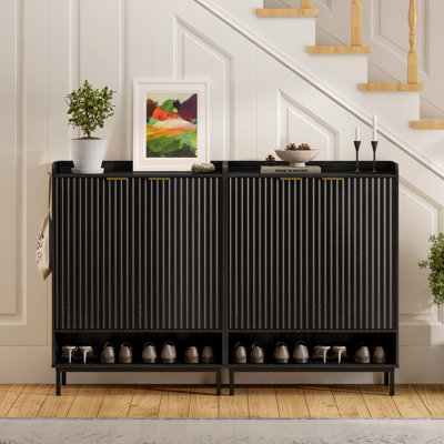Large Shoe Cabinet With Doors