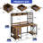 Labinot Metal Base Computer Desk with Power Outlet-374461146