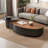 Light luxury retro coffee table combination