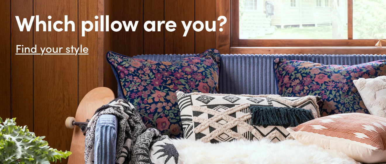 which pillow are you? find your style