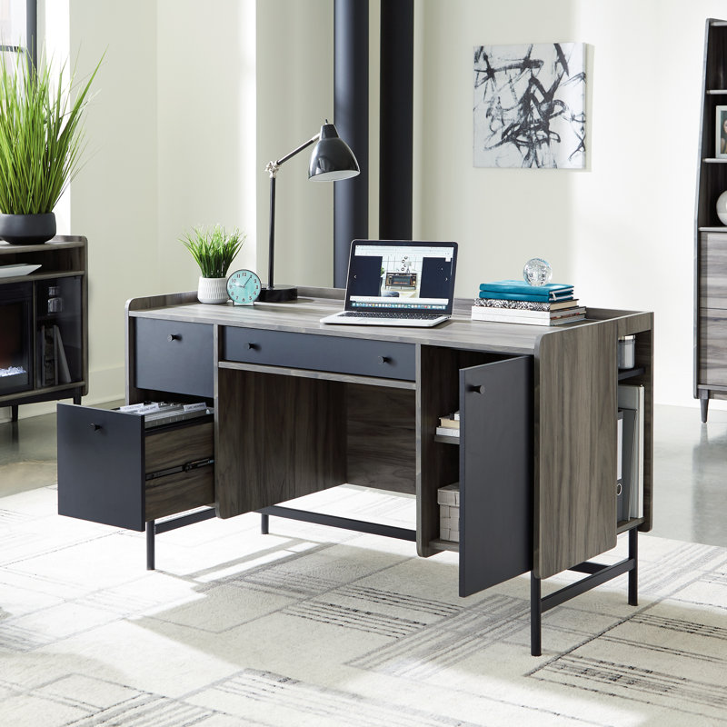 Bureau Posner, Jet, acacia