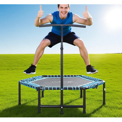 Exercise Trampoline, Portable   Foldable Fitness Trampoline Rebounder