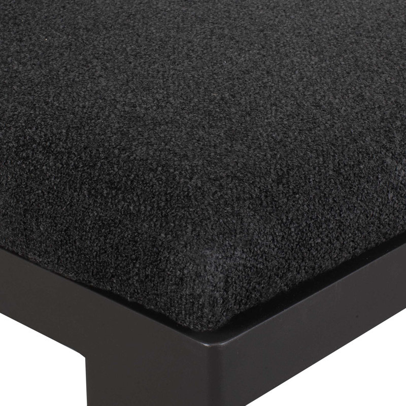 Keera Charcoal Outdoor Dining Chair, Gray