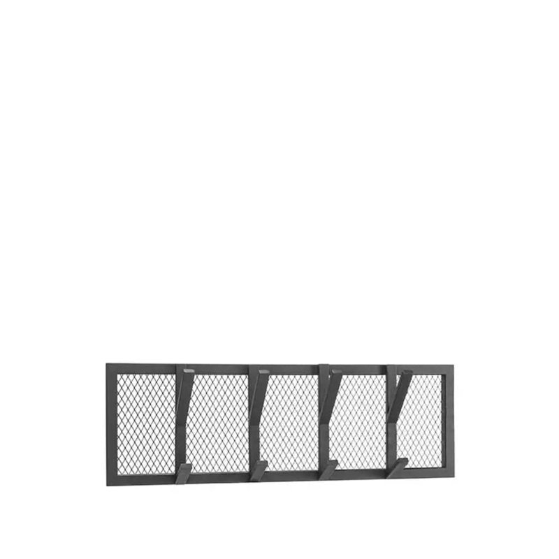 Label51 Coat Rack Gruff 70 x 9 x 22cm M, Black