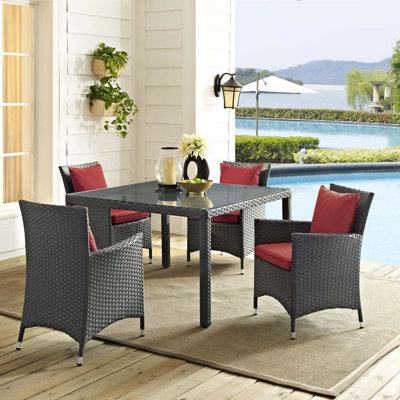 Modway Stopover Outdoor Patio Dining Chairs