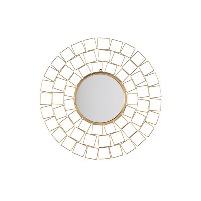 Audrey Metal Flat Wall Mirror