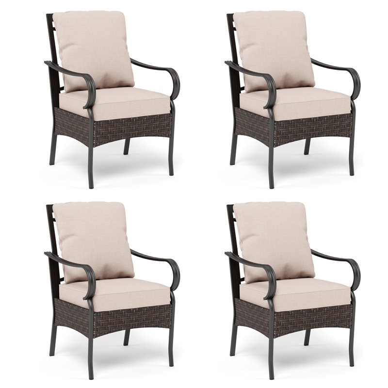 Ensemble de 4 chaises de patio