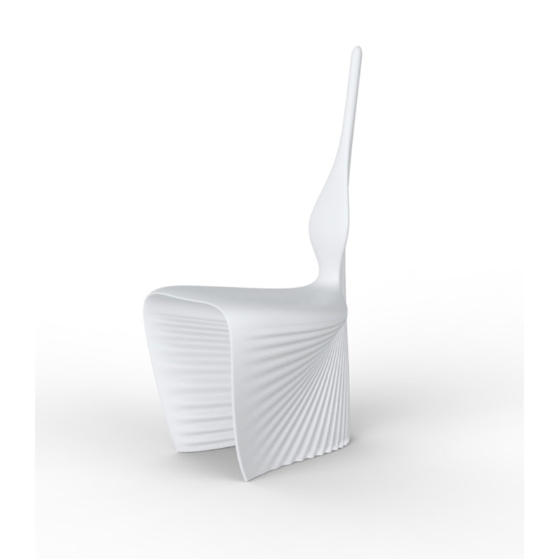Biophilia Patio Dining Side Chair, Ice