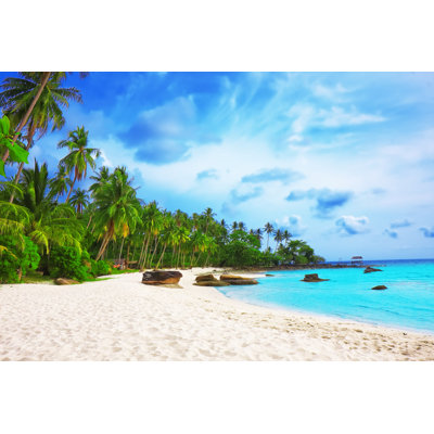 «Tropical Perfect Beach» par Preto_Perola - Photographie sur toile tendue