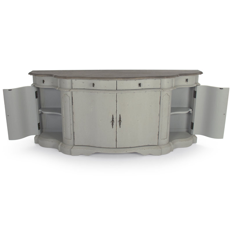 Courbe 70'' W Solid Wood Sideboard