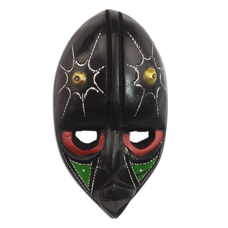 Masque de bois africain