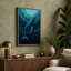 Whale Rising Coastal - Wrapped Canvas-798978164-798978172