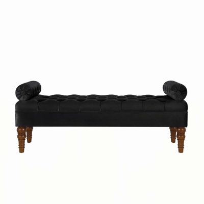 Luxurious Velvet Tufted Bench for Various Rooms, Enhancing Comfort and Style