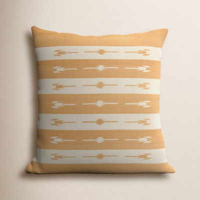 Estela Striped Cotton Throw Pillow