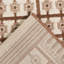 Tapis Pompeo Rust Boho à carreaux-1429192673