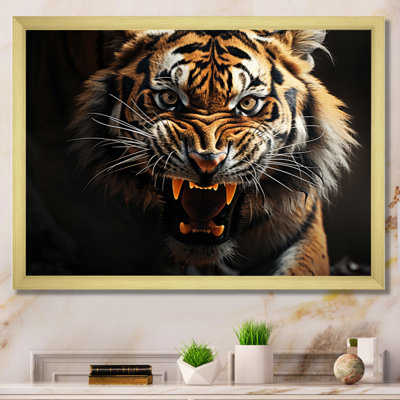 " Tiger Roaring Majesty "
