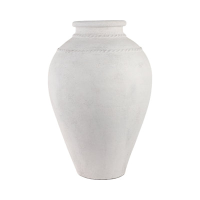 Handmade Clay Floor Vase