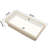 28"X14" Ceramic Undermount Sink With Overflow - White, Stain-, Sleek For Bathroom, Office, Modern Bathroom Undermount, Overflow, Stain Home, , Office
