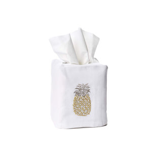 Housse pour boîte en tissu d’ananas Boutique