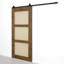 Aloizas Oak with Rattan Barn Door-2061523463