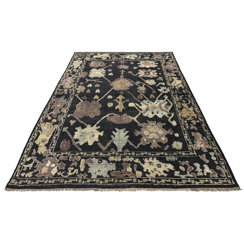 Tapis noir Pursley