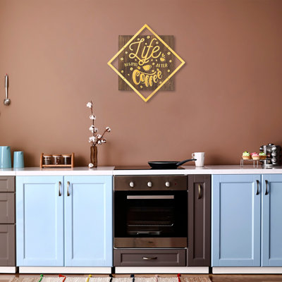 Décoration murale en bois