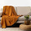 Cotton and Olive Throw-68766515