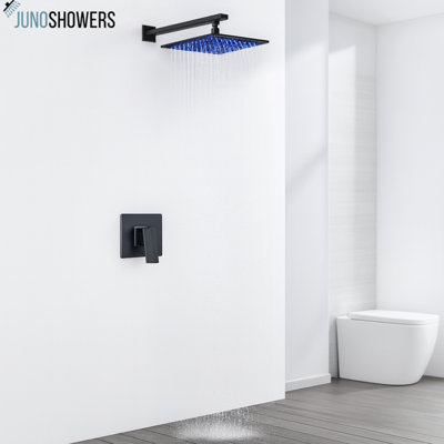 Freestanding Luxury Shower Tower with Stainless Finish, Rain Head, and Jet Spray Options