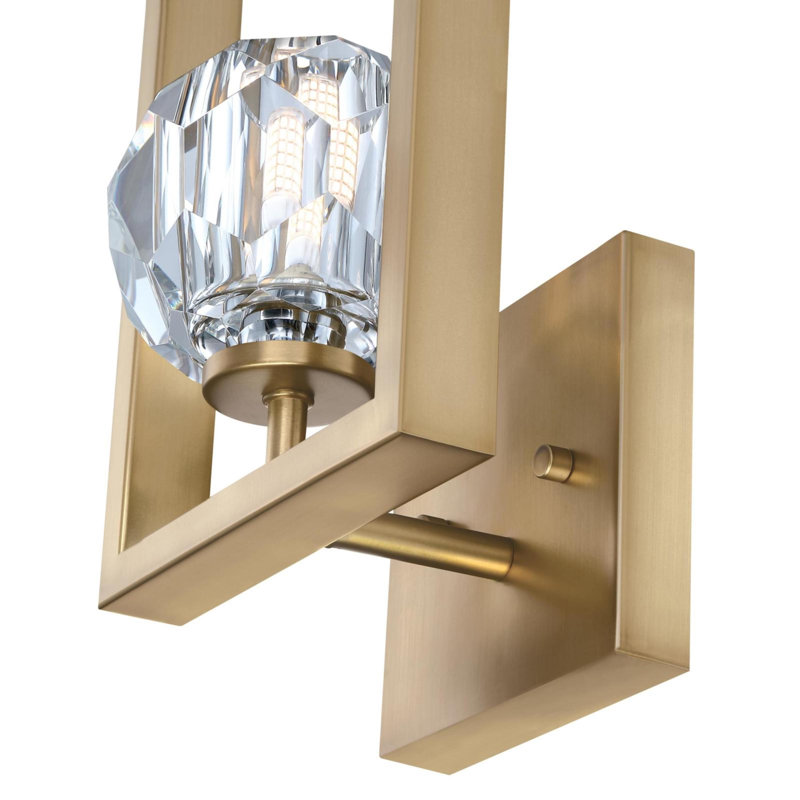Vancleave Armed Sconce, Brass