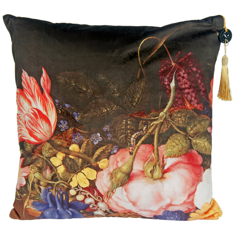 Torven Floral Square Cushion Cover